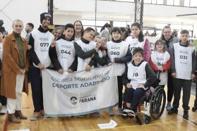 Provincia y municipio de Paraná abrieron los Juegos Evita 2023 de Deporte Adaptado